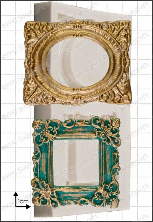 'Picture Frames (Ornate)' Silicone Mould